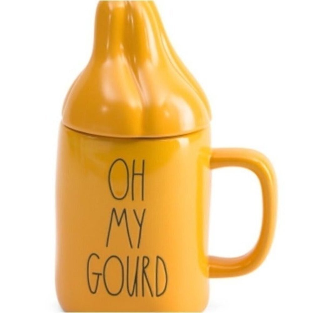 RAE OH MY GOURD FIGURAL MUG